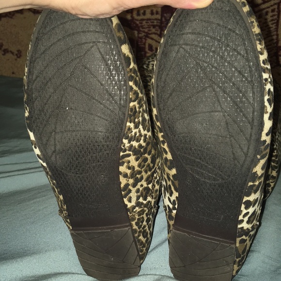 Over the Knee Suede Leopard Slouch Boots Size 8 Nature Breeze - Picture 7 of 9